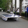 東海大学が今回のレースに使用する新型ソーラーカー