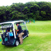 川奈ホテルゴルフコースで活躍するヤマハのゴルフカー