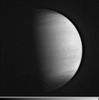 金星探査機「あかつき」に搭載された赤外線カメラIR2のファーストライト画像の金星部分だけを拡大したもの