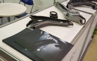 【オートモーティブワールド16】台湾T.G.Q、自社製コントロールアームを「美」「クラフト」でプッシュ 画像