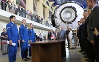 大西宇宙飛行士、ロシアモジュールとソユーズ宇宙船の最終試験に合格 画像