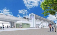 京都鉄道博物館近くの新駅、「京都らしい色彩」に 画像