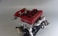 名機FJ20ETエンジン、6分の1スケールで再現…3Dプリンタを駆使 画像