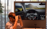 【アウディ TechDay 16】VRで運転席に座る! 購入前にじっくり観察…開発にも応用可 画像