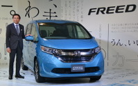 【ホンダ フリード 新型】寺谷執行役員「フリードのお客様に新型をお乗り頂きたい」 画像