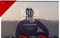 ホンダ、大型二輪車のサイトを開設---個々のバイクに短編ドラマ 画像