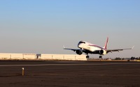 MRJ、北米へのフェリーフライトが完了…型式証明の取得をめざす 画像
