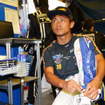 14～15年の脇阪はレーシングプロジェクトバンドウでレクサスRC Fをドライブして戦った。