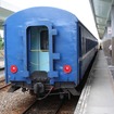 「KEIKYU BLUE SKY TRAIN」に似た塗装の台湾鉄路普快車。