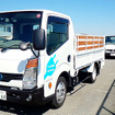 日産小型商用車（LCV）ラインナップ展示（大磯）で試乗できた電気トラック『e-NT400』