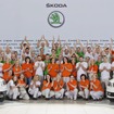 現行の3世代目シュコダオクタビアの累計生産台数が100万台に到達
