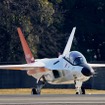 機体規模は小さく、サイズ的には自衛隊のジェット練習機「T-4」と似通っている。