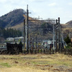 葛生駅の北には、石灰石などを運ぶ列車が行き来した会沢線、大叶線、日鉄鉱業専用線などの線路跡も残っている