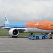 KLM特別塗装機、リオデジャネイロへ出発
