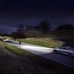 LEDライトでは照射数を調整することで対向車に幻惑させない自動切り替えができる