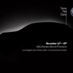 ロサンゼルスモーターショー16で初公開されるアルファロメオの新型車の予告イメージ