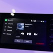 EntuneブランドのSDL対応車載器。Spotifyが稼働している