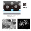 表面再生ゴムのイメージ・表面再生ゴムの顕微鏡画像・MチップのＸ線画像