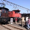 横瀬のイベントでは西武が保存している昔の機関車なども展示される。