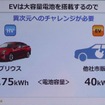トヨタ電動化計画発表