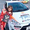 TOYOTA GAZOO Racingラリーチャレンジ参戦中のミンミン