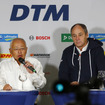 両シリーズの代表、坂東氏（SUPER GT）とベルガー氏（DTM）。