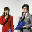 フリーアナウンサー安東弘樹氏（右）、小林麻耶氏（左）