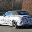 BMW 4シリーズ カブリオレ 新型プロトタイプ（スクープ写真）