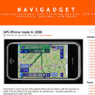 【iPhone 3G】アップル、カーナビアプリ「iNavigation」を独占提供か!?