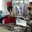 アルファロメオ・ジュリア GTA 新型のプロトタイプとキミ・ライコネン選手
