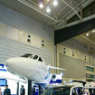 【国際航空宇宙展】富士重、ビジネスジェットの実物大模型を展示