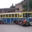 西東京バスのトレーラーバス、機関車バス「青春号」
