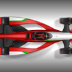 【ジュネーブモーターショー09】2012年のF1マシン…フィオラバンティが提案