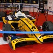 Fニッポンコーナーには、09年シーズンに石浦宏明が搭乗したTeam LeMansの8号車F09トヨタが展示