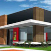 マクドナルド、新世代デザインのドライブスルー店舗がオープン（イメージ）