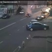 日産 GT-R 、モスクワ市街地で大クラッシュ［動画］