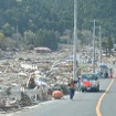 津波被害に遭った宮城県石巻市（撮影日：2011年5月9日）