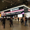 「CEATEC JAPAN　2010」。今年は液晶テレビよりも「GALAPAGOS」やスマートフォンが大きくアピールされているシャープブース