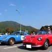 ルネ・ボネ・ジェット（左）とミシル（右）。日本でこの2台が並んだのは初めてかも。