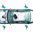 TRWが開発した次世代タイヤ空気圧モニタリングシステム