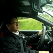 トヨタFT-86のプロトタイプに試乗するトヨタ自動車の豊田章男社長（動画キャプチャー）