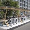 ヤマハ発動機 自転車共同利用実験に利用される PAS CITY-C