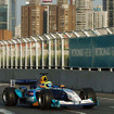 F1が上海のストリートに登場