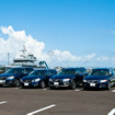 ボルボ オーシャンレース•エディション、左から『XC60』、『V60』、『XC70』、『V70』