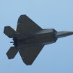 横田基地では3回目の展示となる『F-22ラプター』戦闘機