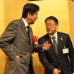 安倍首相と豊田章男自工会会長