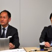 廣田健・経営企画部部長（左）と中島建・技術部係長