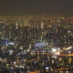 東京スカイツリー　東京湾・東京タワー方面