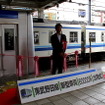 今年度中に6編成増備される予定の東武野田線用60000系（左）