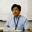 運航訓練審査企画部の松野伸一郎さん。ボーイング787の機長で、訓練教官も務めている。